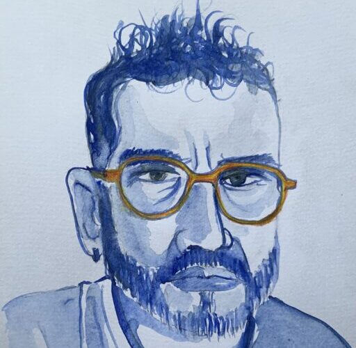 Selfportrait in Azulejo