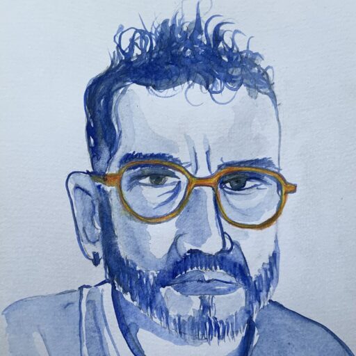 Selfportrait in Azulejo